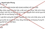 Bộ GD&ĐT phản hồi thông tin thất thiệt, xuyên tạc về sách giáo khoa môn Lịch sử - Địa lí