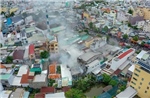 Nhanh chóng dập tắt đám cháy gần cơ sở giáo dục, kho hàng ở Cần Thơ