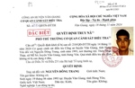 Kêu gọi đối tượng truy nã Nguyễn Đông Trang ra đầu thú