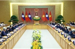 Thủ tướng Lê Minh Hưng và Thủ tướng Lào Sonexay Siphandone hội đàm