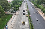 Đồng Nai: Gấp rút khắc phục mặt đường xuống cấp trên Quốc lộ 14