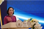 Phó Chủ tịch Quốc hội Nguyễn Thị Thanh phát biểu tại Hội nghị liên Nghị viện cấp Chủ tịch Quốc hội lần thứ hai (ISC-2)