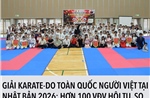 Sôi động Giải Karate người Việt tại Nhật Bản