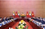 Tổng Bí thư, Chủ tịch nước Tô Lâm hội đàm với Tổng thống Myanmar Min Aung Hlaing
