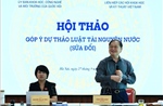 Phân loại rõ nguồn thải, chống suy thoái, cạn kiệt, ô nhiễm nguồn nước