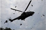 Rơi trực thăng ở Trung Quốc, 3 người mất tích