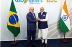 Brazil và Ấn Độ cam kết tăng gấp ba kim ngạch thương mại song phương