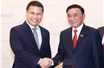Thường trực Ban Bí thư Trần Cẩm Tú hội kiến Chủ tịch Đảng Hành động Nhân dân Singapore