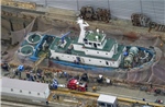 Nổ tại xưởng đóng tàu ở Nhật Bản, 7 người bị thương