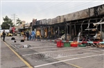 Kịp thời khống chế đám cháy tại trung tâm thương mại của người Việt tại CH Séc