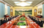 Thủ tướng Phạm Minh Chính hội kiến Chủ tịch Chính Hiệp Trung Quốc Vương Hộ Ninh