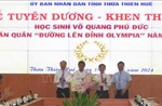 Khen thưởng Quán quân &#39;Đường lên đỉnh Olympia&#39; năm 2024