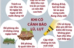 Những lưu ý với người dân khi xảy ra lũ, lụt