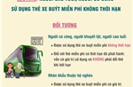 Hà Nội: Người cao tuổi, người có công được sử dụng thẻ xe buýt miễn phí không thời hạn