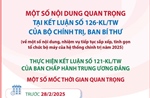 Một số nội dung quan trọng tại Kết luận số 126-KL/TW của Bộ Chính trị, Ban Bí thư