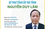 Bí thư Tỉnh ủy Hà Tĩnh Nguyễn Duy Lâm