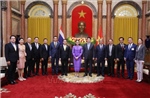 Chủ tịch nước Lương Cường tiếp Thủ tướng Thái Lan