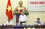 Phiên họp thứ hai của Ủy ban dự thảo sửa đổi, bổ sung một số điều của Hiến pháp năm 2013