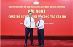 Trao quyết định bổ nhiệm Thư ký Chủ tịch Ủy ban Trung ương MTTQ Việt Nam