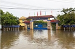Lũ trên các sông lên cao, nhiều nơi ở thành phố Huế bị ngập lụt