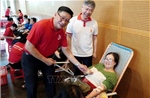Ngày hội &#39;Giọt máu hồng đất Võ&#39; Quy Nhơn thu về hơn 500 đơn vị máu