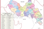 38 đơn vị hành chính cấp xã của tỉnh Lai Châu năm 2025