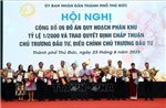 Công bố quy hoạch phân khu và trao quyết định đầu tư dự án ở thành phố Thủ Đức