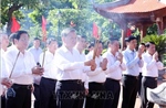 Tổng Bí thư Tô Lâm dâng hương tại Đền thờ Chủ tịch Hồ Chí Minh ở Quảng Bình