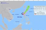 Thời tiết ngày 25/7: Bão số 4 đổ bộ vào đảo Luzon (Philippines); trên biển mưa dông, sóng lớn