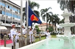 Lào tổ chức Lễ Thượng cờ ASEAN