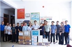 Hỗ trợ 3.655 thùng nước cho người dân bị thiên tai ở Nghệ An