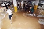 Hàn Quốc: Sơ tán khẩn cấp trên 2.500 người trong mưa lũ