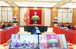 Tổng Bí thư Tô Lâm điện đàm với Chủ tịch Đảng Nhân dân Campuchia Hun Sen