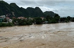 Ảnh hưởng bão số 5: Thanh Hóa có 4 người chết do tai nạn, 1 người mất tích do lũ cuốn trôi