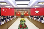 Chủ tịch Quốc hội Trần Thanh Mẫn hội đàm với Ủy viên trưởng Nhân đại toàn quốc Trung Quốc Triệu Lạc Tế