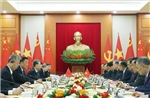 Tổng Bí thư Tô Lâm tiếp Ủy viên Trưởng Nhân đại toàn quốc Trung Quốc Triệu Lạc Tế