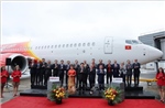 Chủ tịch nước Lương Cường dự lễ bàn giao tàu bay Boeing đầu tiên cho Vietjet