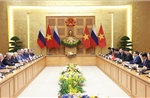Thủ tướng Chính phủ Phạm Minh Chính hội kiến Chủ tịch Duma Quốc gia Nga