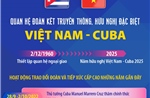 Quan hệ đoàn kết truyền thống, hữu nghị đặc biệt Việt Nam - Cuba