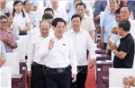 Chủ tịch nước Lương Cường tiếp xúc cử tri 11 xã của TP Hồ Chí Minh