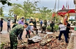 Ứng phó bão số 11: Quân đội sẵn sàng cử lực lượng và flycam hỗ trợ địa phương khảo sát khu vực xung yếu