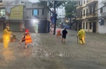 Hà Nội: Vận hành gần 100 trạm bơm tiêu chống úng ngập