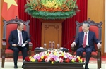 Tổng Bí thư Tô Lâm tiếp Đoàn đại biểu Đảng Nhân dân Cách mạng Lào 