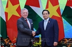 Thủ tướng Phạm Minh Chính hội kiến Quốc vương Jordan