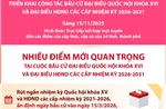 Nhiều điểm mới quan trọng tại cuộc bầu cử đại biểu Quốc hội khóa XVI và đại biểu HĐND các cấp nhiệm kỳ 2026-2031