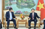 Phó Thủ tướng Hồ Đức Phớc tiếp Chủ tịch Tập đoàn Hoa Thiết (Trung Quốc)