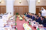 Thủ tướng Phạm Minh Chính hội đàm với Thủ tướng Kuwait 