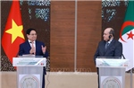 Thủ tướng Phạm Minh Chính và Thủ tướng Algeria Sifi Ghrieb gặp gỡ báo chí