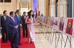 TTXVN trưng bày ảnh về quan hệ đoàn kết đặc biệt Việt - Lào tại Vientiane