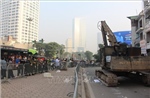 Hà Nội: Đồng loạt cưỡng chế giải phóng mặt bằng phục vụ thi công Dự án đường Vành đai 1